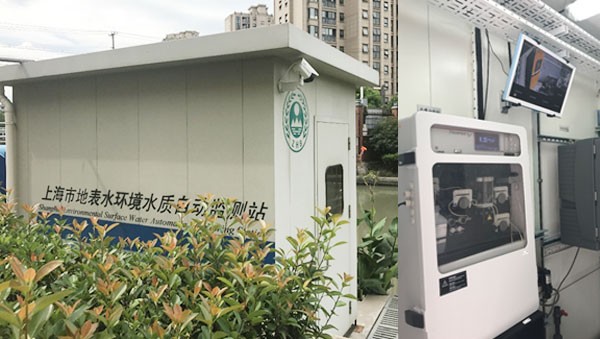 上海市地表水水質預警監測係統